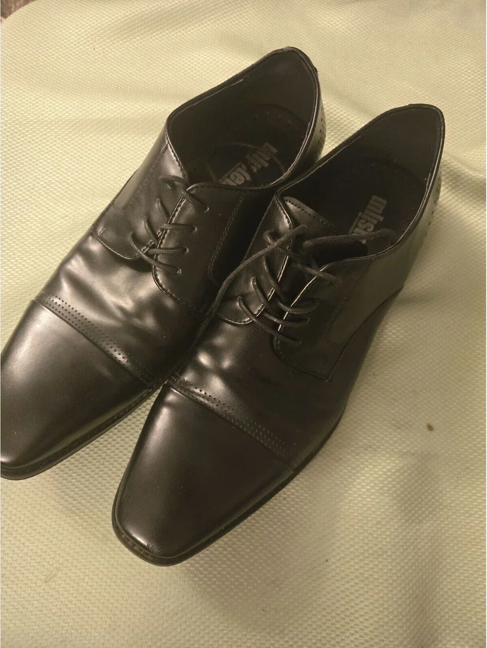 Unlisted by Kenneth Cole Lesson Plan Black Cap-Toe Oxford Size 11 M